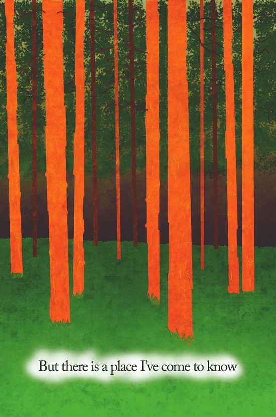 But there is a place I've come to know